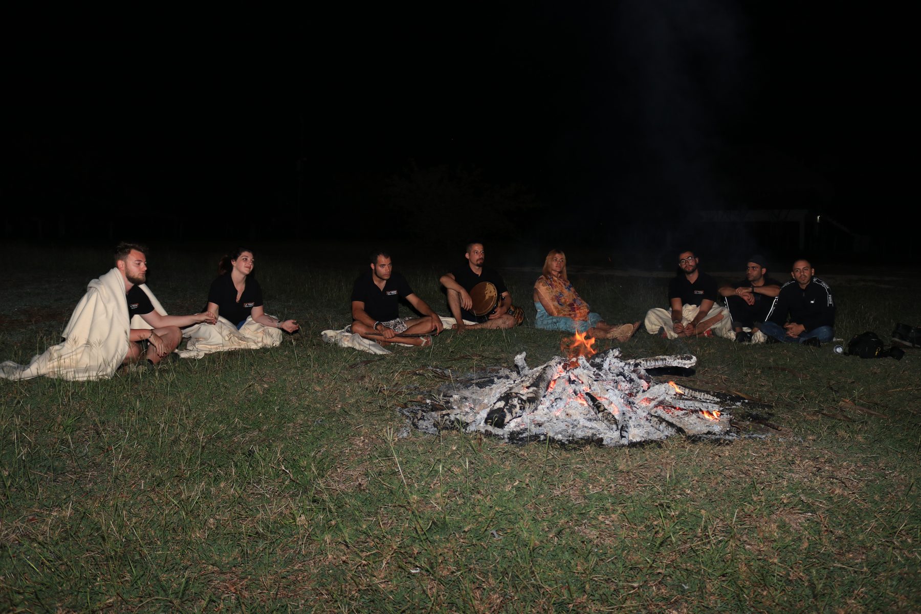 Feu de camp, République dominicaine